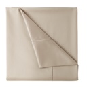 Queen Taupe Bibb Home 1000TC Egyptian Cotton Rich 4-Piece Sheet Set