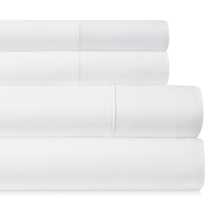Bibb Home 1000TC Egyptian Cotton Rich 4-Piece Sheet Set