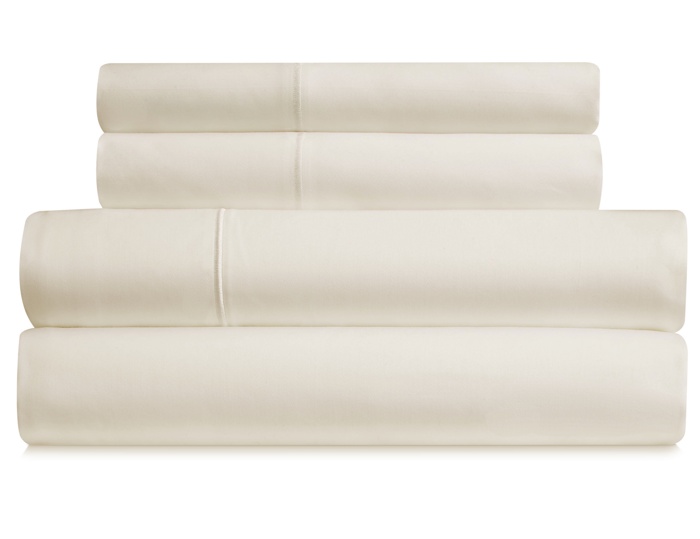 Bibb Home 1000TC Egyptian Cotton Rich 4-Piece Sheet Set