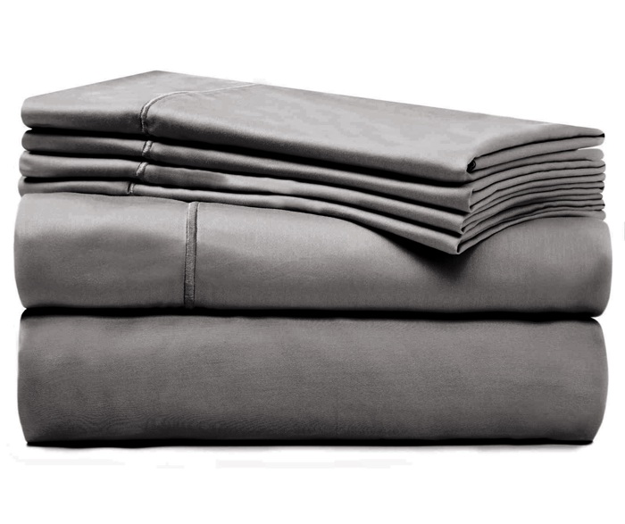 Bibb Home 1000TC Egyptian Cotton Rich 6-Piece Sheet Set