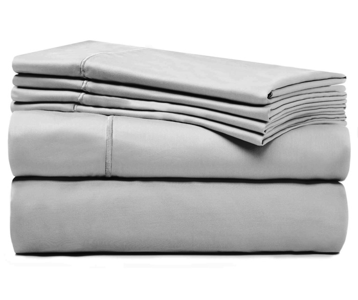 Bibb Home 1000TC Egyptian Cotton Rich 6-Piece Sheet Set