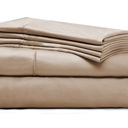 Queen Taupe Bibb Home 1000TC Egyptian Cotton Rich 6-Piece Sheet Set