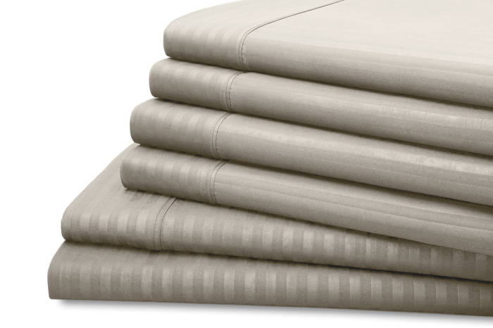 Hotel New York Dobby Stripe Embossed 6-Piece Sheet Set