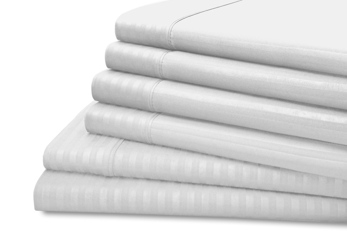 Hotel New York Dobby Stripe Embossed 6-Piece Sheet Set