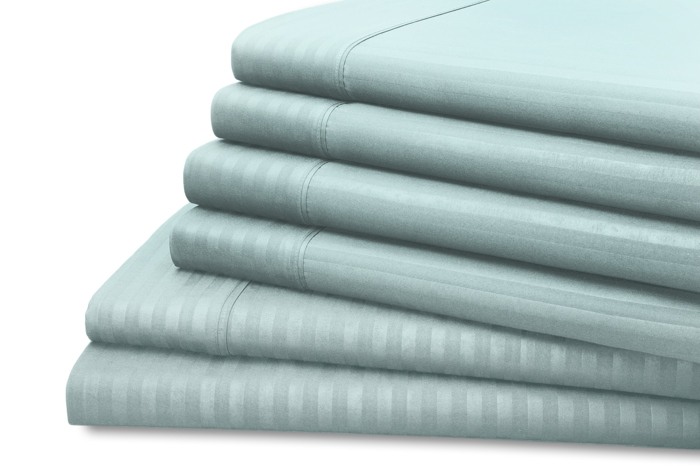 Hotel New York Dobby Stripe Embossed 6-Piece Sheet Set