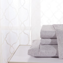 Queen Mini Paisley Bibb Home Egyptian Luxury 1800 Count Printed 4 Piece Sheet Set