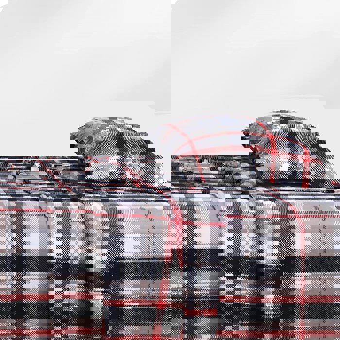 Bibb Home Printed Flannel 4 Piece Sheet Set