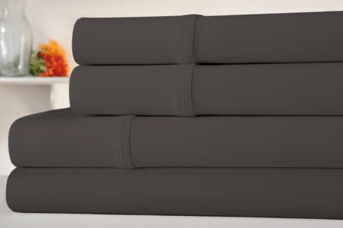 Kathy Ireland 300 Thread Count Sateen Cotton Sheet Set