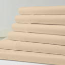 California King Linen Kathy Ireland 1200 Thread Count 6 Piece Cotton Rich Sheet Set