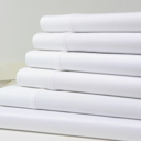 King White Kathy Ireland 1200 Thread Count 6 Piece Cotton Rich Sheet Set