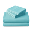 King Aqua Kathy Ireland 2000 Thread Count Cotton 6 Pc Sheet Set