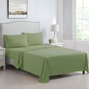 Full/Double Sage Kathy Ireland 4 Piece Brushed Microfiber Sheet Set
