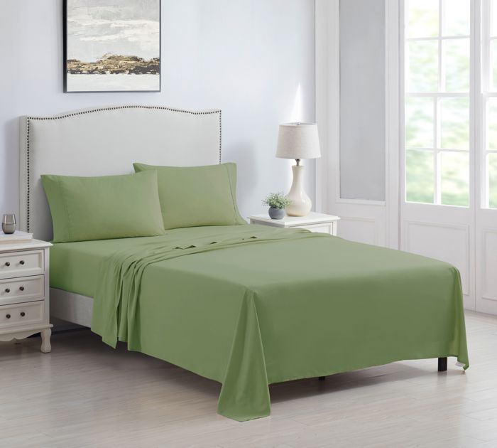Kathy Ireland 4 Piece Brushed Microfiber Sheet Set