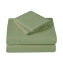 Twin Sage Kathy Ireland 4 Piece Brushed Microfiber Sheet Set