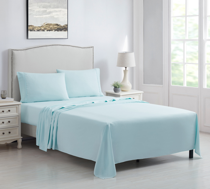 Kathy Ireland 4 Piece Brushed Microfiber Sheet Set