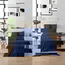 Queen Denim Kathy Ireland Bamboo Cooling 6 Piece Sheet Set