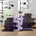 Queen Egg Plant Kathy Ireland Bamboo Cooling 6 Piece Sheet Set