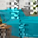 Queen Teal Kathy Ireland Bamboo Cooling 6 Piece Sheet Set