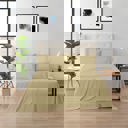 Twin Beige Kathy Ireland Bamboo Cooling 6 Piece Sheet Set