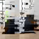 Twin Black Kathy Ireland Bamboo Cooling 6 Piece Sheet Set