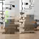 Twin Taupe Kathy Ireland Bamboo Cooling 6 Piece Sheet Set