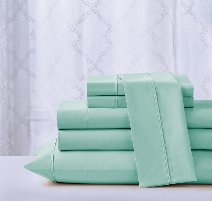 Kathy Ireland Cool Max 6 Piece Ultra Soft Sheet Set