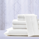 Queen White Kathy Ireland Cool Max 6 Piece Ultra Soft Sheet Set
