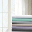 Twin Light Grey Kathy Ireland Cool Max 6 Piece Ultra Soft Sheet Set