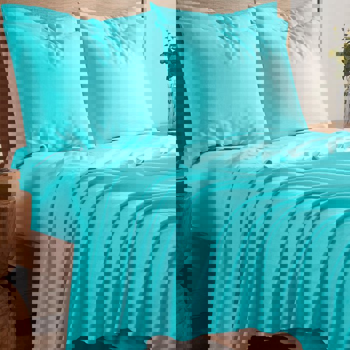 Kathy Ireland 1200tc 6 Piece Cotton Rich Damask Stripe Sheet Set