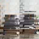 Full/Double Charcoal Kathy Ireland 300 Thread Count 100% Bamboo Sheet Set