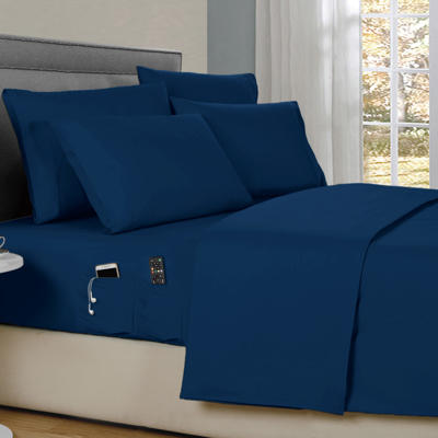 Kathy Ireland 6-Piece Smart Sheet Sets w/ Side Pocket