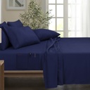  Kathy Ireland 6-Piece Smart Sheet Sets w/ Side Pocket