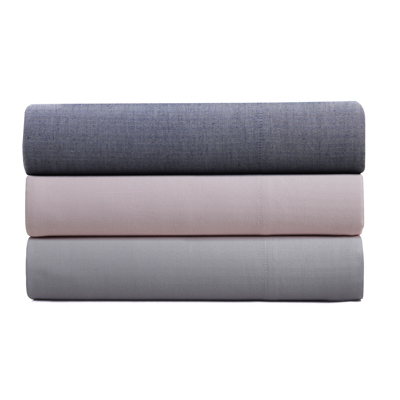 Kathy Ireland Herringbone Twill 4 Piece Cotton Rich Sheet Set