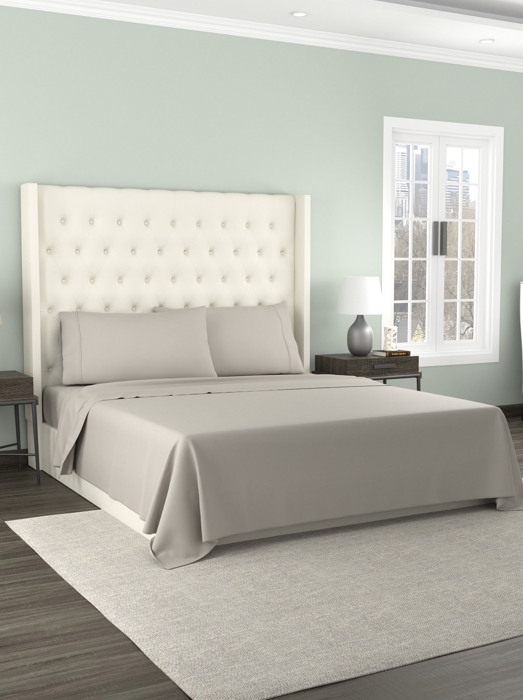 Kathy Ireland 300 Thread Count Organic Cotton Percale Sheet Set