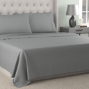 King Silver Kathy Ireland 300 Thread Count Organic Cotton Percale Sheet Set