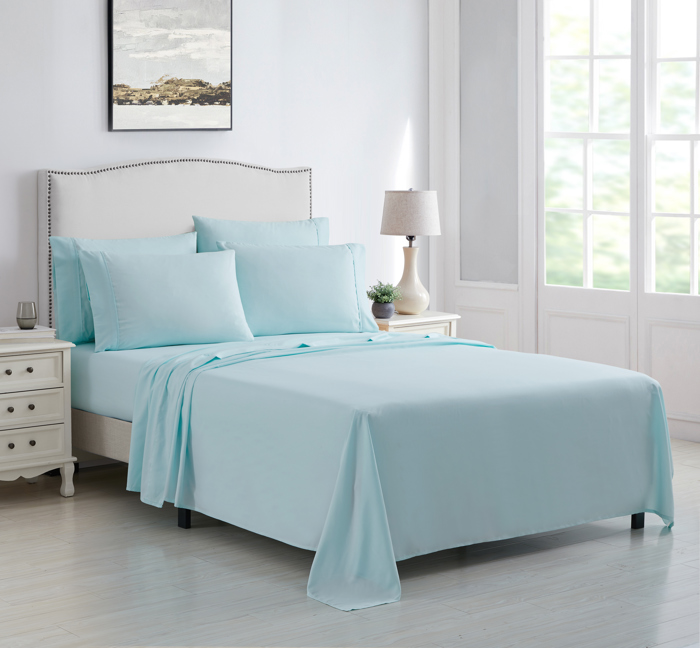 Kathy Ireland 6 Piece Brushed Microfiber Sheet Set