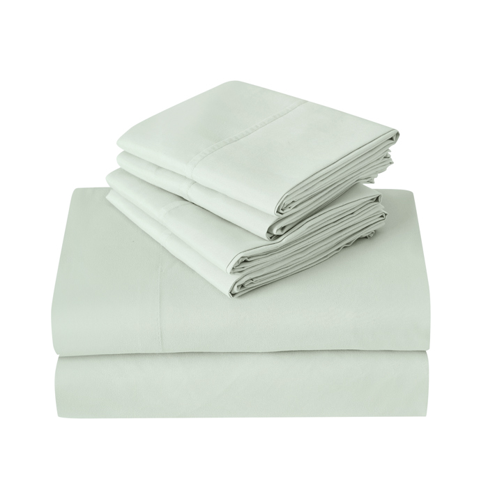 Kathy Ireland 6 Piece Brushed Microfiber Sheet Set