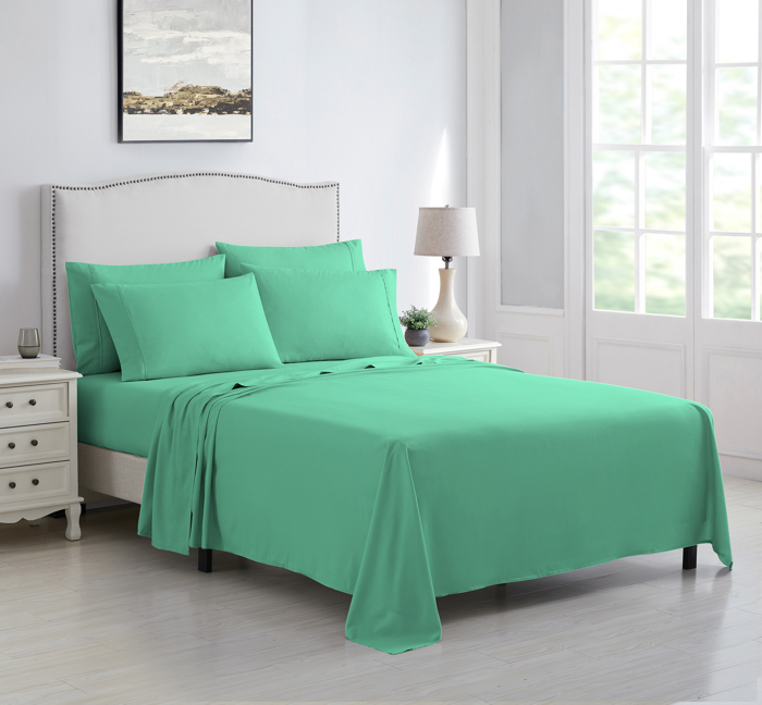Kathy Ireland 6 Piece Brushed Microfiber Sheet Set