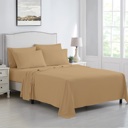 King Fawn Kathy Ireland 6 Piece Brushed Microfiber Sheet Set