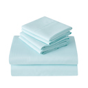 King Light Blue Kathy Ireland 6 Piece Brushed Microfiber Sheet Set