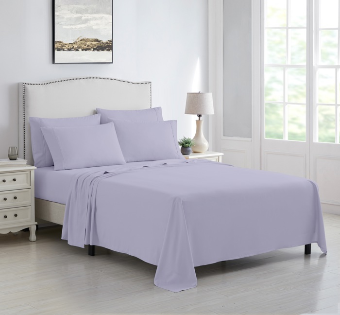 Kathy Ireland 6 Piece Brushed Microfiber Sheet Set