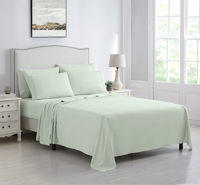 Kathy Ireland 6 Piece Brushed Microfiber Sheet Set