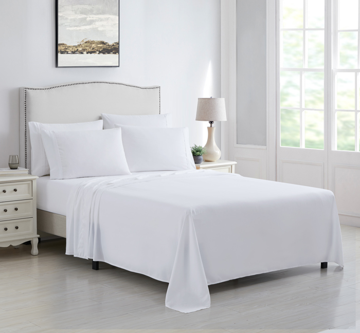 Kathy Ireland 6 Piece Brushed Microfiber Sheet Set