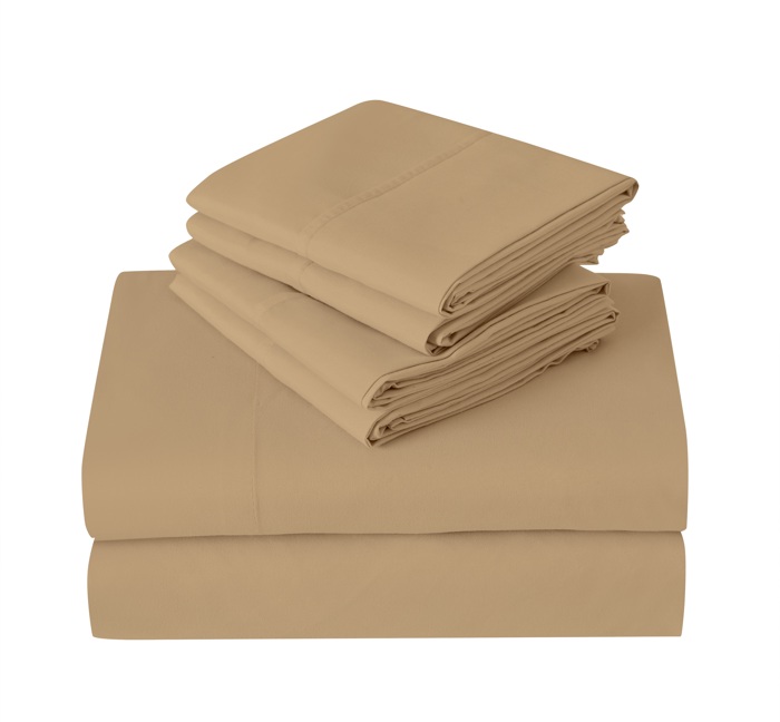 Kathy Ireland 6 Piece Brushed Microfiber Sheet Set