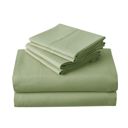 Twin XL Sage Kathy Ireland 6 Piece Brushed Microfiber Sheet Set