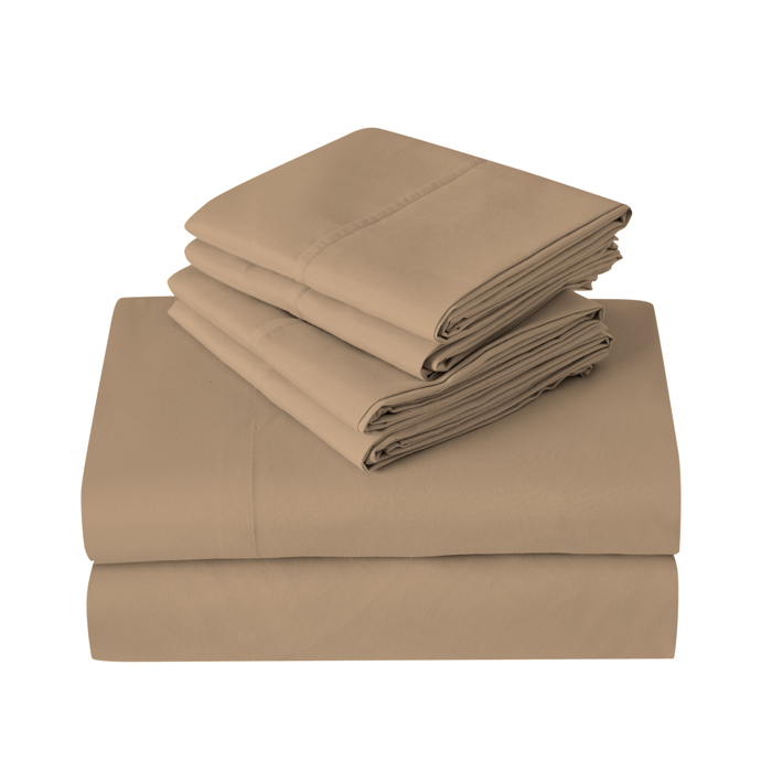 Kathy Ireland 6 Piece Brushed Microfiber Sheet Set