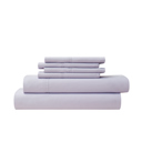 California King Lilac Bamboo 6-Piece Luxury Sheet Set