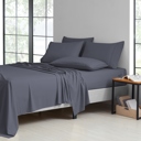 King Grey Bamboo 6-Piece Luxury Sheet Set