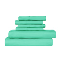 Queen Evergreen Bamboo 6-Piece Luxury Sheet Set