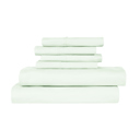 Queen Mint Bamboo 6-Piece Luxury Sheet Set